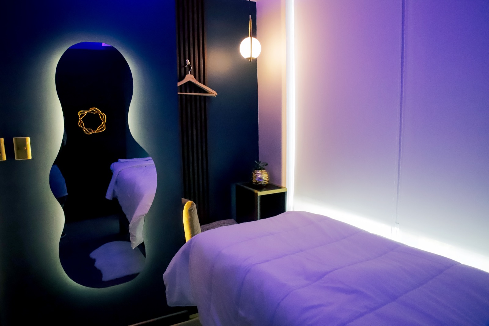 Sala con luz ambiente